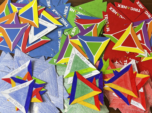 Prototype Cards of Trigahex to game